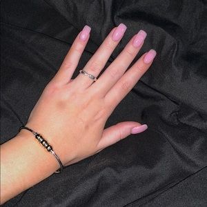 Kay Jewelers tiny diamond wedding band for women